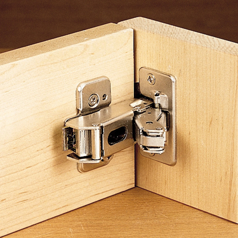 Clip Top Hinge with Cam Plate - Pair - Degree:170 Degree - Overlay:Full